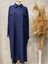 25Y1899 Kap Tunik Zımbalı Cep Detaylı Düğmeli - Kado - 25Y1899 - Lacı - 4 1