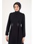 25Y926 Armine Trend Elbise Bel Halka Detaylı Kol Düğmeli - Armine Trend - 25Y926 - Siyah - 44 2