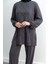 4033 Pantolonlu Takım - Gri 5