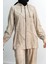 5027 Ceketli Pant. Takım - Bej 3