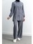 5027 Ceketli Pant. Takım - Antrasit 2