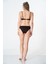 2025 Kreasyonu Kırmızı Kahve Rengi Çiçek Desenli Bikini Takımı 2