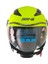 Motosiklet ve Bisiklet Yarım Camlı Çocuk Kaskı Ce Abs Material Motor Kaskı Mat Yellow 2