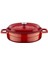 Döküm Demir Tencere Seti 6 Parça Kırmızı 5
