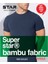 Erkek Siyah Organik Bambu Sıfır Yaka Kısakol T-Shirt 4