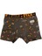 3 Lü Erkek Çocuk Beli Kemerli Desenli Boxer 1