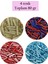 Uzun Boru Kesme Boncuk Çap 2mm Uzunluk 10 mm - 4 Renk - Toplam 80 Gram - Bnc429 1