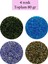 Dökme Cam Kum Boncuk (8/0) 3 mm - 4 Renk - Toplam 80 Gram - Bnc425 1