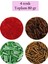 Uzun Boru Kesme Boncuk Çap 2mm Uzunluk 10 mm - 4 Renk - Toplam 80 Gram - Bnc431 1