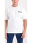 Erkek Oversize Yarım Yıldız Baskılı T-Shirt 1