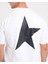 Erkek Oversize Yarım Yıldız Baskılı T-Shirt 3