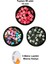 90 Adet 10 mm Polimer Kil Fimo Boncuk Takı Bileklik + 5 Metre Misina Hediye - Ayıcık - Bayrak - Yin Yang 1