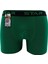 Erkek Yeşil Beli Kemerli Lycralı Boxer 1