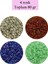 Dökme Cam Kum Boncuk (8/0) 3 mm - 4 Renk - Toplam 80 Gram - Bnc417 1