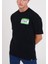 Erkek Oversize Hello Star Baskılı T-Shirt 4