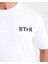 Erkek Oversize Yarım Yıldız Baskılı T-Shirt 3