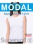 3 Lü Kadın Sıfır Kol Sıfır Yaka T-Shirt 1