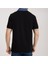 Polo Mono Yaka Siyah Regular Fit 2