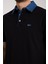 Polo Mono Yaka Siyah Regular Fit 4