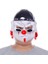 Lateks Şapkalı Gözlüklü Beyaz Maske 1