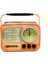 Dekoratif Metal Radyo Saat 1