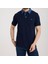 Polo Mono Yaka Lacivert Regular Fit 5