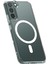 Samsung Galaxy S22 Kılıf Magneticsafe Şeffaf Silikon - Şeffaf Dpmah 2