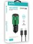Araç Şarj Cihazı 38 w Pd + qc 4.0 Çift Çıkışlı + type‑c To Lightning 1 m Kablo – Yeşil Metal MT1834 1