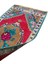 El Dokuma Vintage Karabağ Halısı 55X120 Kırmızı Yeşil Yün Eskitme 5