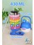 430 ml Pipetli Çelik Termos Askılı Matematiği Sevdiren Su Matarası -FFVGN30031-430ML 4