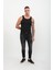 Erkek Skinny Fit Yırtık Detaylı Jean Siyah 2
