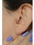 Lazer Kesim Altın Model Halka Tragus Helix Kıkırdak Piercing 6 mm 3