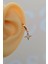 Kutup Yıldızı Halka Helix Piercing Lob Kıkırdak Küpesi 1