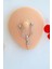 Sporcu Figürlü Çelik Nipple Piercing Sportif Atlet Model Meme Ucu Piercingi 4