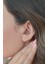 6 mm Halka Model Düz Çelik Tragus Piercing Gümüş Renk 1