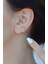 Zirkon Taşlı Kaplumbağa Helix Piercing Karetta Kıkırdak Lob Küpesi Tek Adet 4