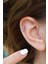 Y Harfi Piercing Gümüş Renkli Harf Piercing Y 1