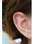 Y Harfi Piercing Gümüş Renkli Harf Piercing Y 2