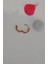 Taşlı Çelik Halka Model Helix Piercing Tragus Kıkırdak Lob Rose Gold Renkli 2