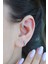 Mavi Taşlı 8 mm Halka Piercing Helix Tragus Kıkırdak Lob 2