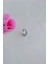 Mavi Taşlı 8 mm Halka Piercing Helix Tragus Kıkırdak Lob 4