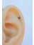 Silver Çelik Mor Tektaş Yıldız Tragus Piercingi Helix Kıkırdak Lob 1