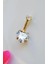 Çelik Kalp Model Tektaş Göbek Piercing Gold 2