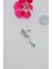 Sacce Scarves&Accessories Silver Çelik Su Yeşili Taş Sallantılı Helix Piercing Kıkırdak Lob 3