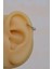 Çelik Taşlı Toplu Piercing 8 mm Smiley Piercing Helix Tragus Lob Kıkırdak 4
