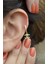 Sallantılı Halka Piercing Zirkon Gold Renk 1
