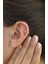 Renkli Çiçek Tragus Piercing Helix Kıkırdak Gümüş Renk 3