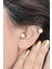 Beyaz Yıldız Tragus Helix Piercing Mini Küpe 1
