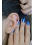 Göz Kıkırdak Küpesi Helix Piercing Gümüş Renk 1