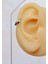 Gümüş Renkli Halka Piercing Tragus Helix Kıkırdak Küpesi 1